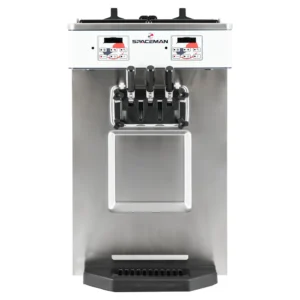 Spaceman 6235A-C Soft Serve Ice Cream Machine w/ (2) 6 qt Flavor Hopper, 208-230v, 1ph