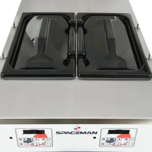 Spaceman 6235A-C Soft Serve Ice Cream Machine w/ (2) 6 qt Flavor Hopper, 208-230v, 1ph