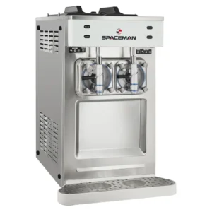 Spaceman 6455-C Margarita Machine – Double, Countertop, 192 Servings/hr., Air Cooled, 115v