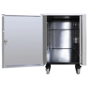 Spaceman CART-550 21 3/5″ x 31 1/2″ Mobile Equipment Cart for Countertop Models, Cabinet Base