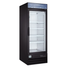 North Pole Glass Single Door Refrigerator 23Cu. Ft.