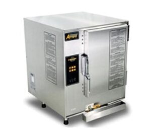 AccuTemp E62301E070 Electric Countertop Convection Steamer, Boilerless, 6 Pan
