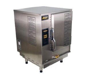 AccuTemp P61201E060 Countertop Gas Convection Steamer, Boilerless, 6 Pans