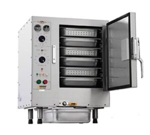 AccuTemp S64803D140 Countertop Electric Convection Steamer, Boilerless, 6 Pans
