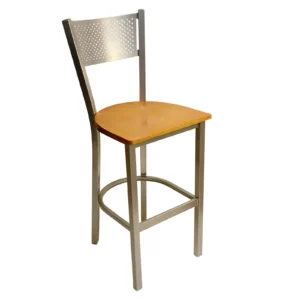 AAA Furniture Wholesale 317BS WS-SLV Bar Stool (Quick Ship)