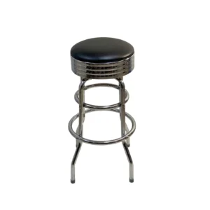 AAA Furniture Wholesale DRB/BAND/BVS Bar Stool with Upholstered Seat (Quick Ship)
