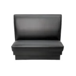 AAA Furniture Wholesale PB48S-DUCE GR5 Duce Booth, Plain Back and Upholstered Seat, Grade 5 Uph