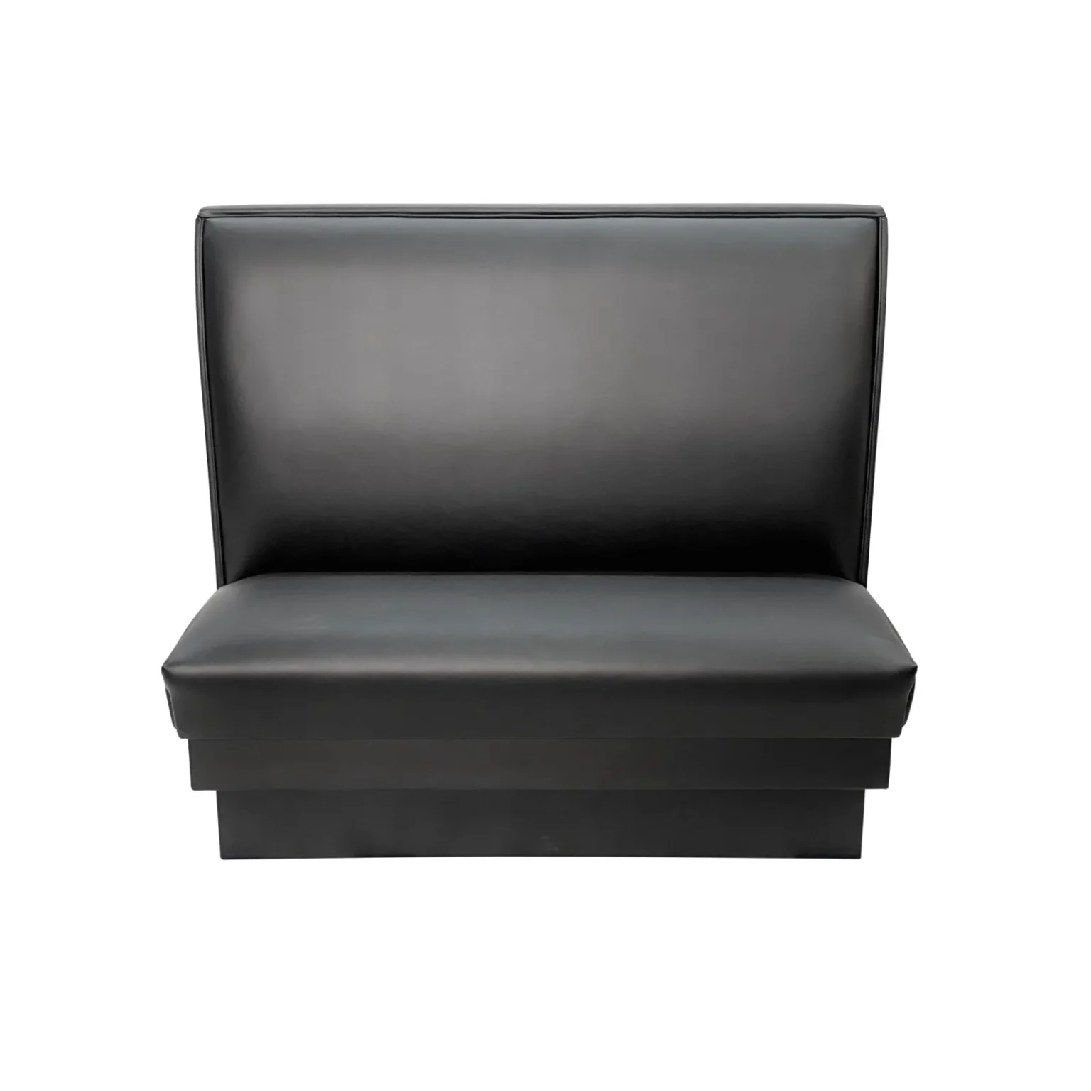AAA Furniture Wholesale PB48S-DUCE GR5 Duce Booth, Plain Back and Upholstered Seat, Grade 5 Uph - Image 1