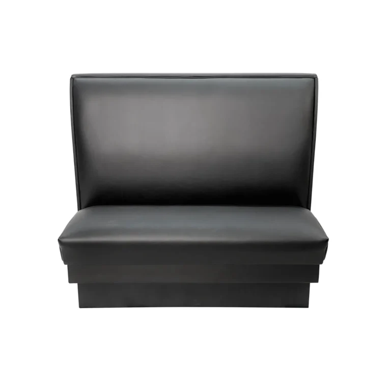 AAA Furniture Wholesale PB48S-DUCE GR5 Duce Booth, Plain Back and Upholstered Seat, Grade 5 Uph