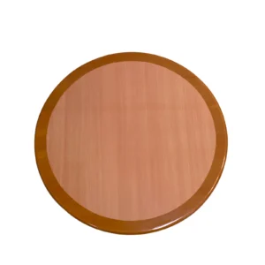 AAA Furniture Wholesale RNOT24R Coated Table Top, Natural Finish, Round