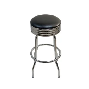 AAA Furniture Wholesale SRB/BAND BVS Bar Stool with Upholstered Seat (Quick Ship)