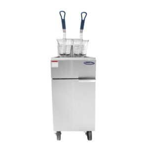 Atosa USA ATFS-40 15″ Floor Model Natural Gas Fryer, 40 lbs
