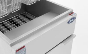 Atosa USA ATFS-40 15″ Floor Model Natural Gas Fryer, 40 lbs