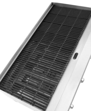 Atosa USA ATRC-48 48″ Countertop Gas Charbroiler, (4) Stainless Steel Burners with Manual Controls