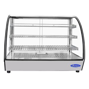 Atosa USA CHDC-56 35″ Countertop Heated Display Case, 3 Shelves