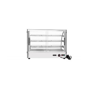 Atosa USA CHDC-56 35″ Countertop Heated Display Case, 3 Shelves