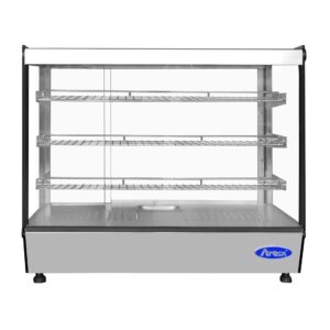 Atosa USA CHDS-71 35″ Countertop Heated Display Case, 3 Shelves