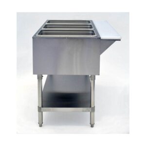 Atosa USA CSTEB-5C 72″ Cookrite Steam Table, (5) Open Pan Wells