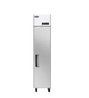 Atosa USA MBF15FSGRL 18″ One Section Reach-In Freezer w/ Solid Door, Top Mounted, 13 cu. ft.