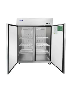 Atosa USA MBF8002GR 52″ Two Section Reach-In Freezer w/ 2 Solid Doors, Top Mounted, 43 cu. ft.