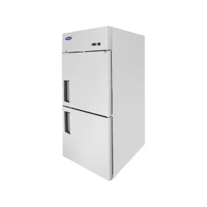 Atosa USA MBF8007GR 29″ One Section Reach-In Freezer w/ Right Hinged 2 Half Solid Doors, 21 cu. ft.
