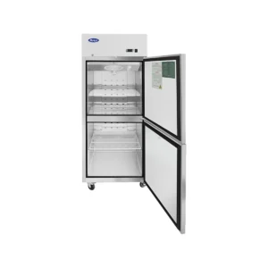 Atosa USA MBF8007GR 29″ One Section Reach-In Freezer w/ Right Hinged 2 Half Solid Doors, 21 cu. ft.