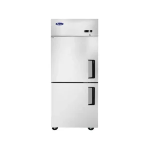 Atosa USA MBF8007GRL 29″ One Section Reach-In Freezer w/ Left Hinged 2 Half Solid Doors, 21 cu. ft.