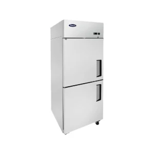 Atosa USA MBF8007GRL 29″ One Section Reach-In Freezer w/ Left Hinged 2 Half Solid Doors, 21 cu. ft.