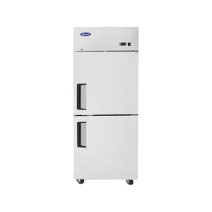 Atosa USA MBF8007GR 29″ One Section Reach-In Freezer w/ Right Hinged 2 Half Solid Doors, 21 cu. ft.