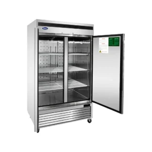 Atosa USA MBF8503GR 54″ Two Section Reach-In Freezer w/ 2 Solid Doors, Bottom Mount, 45 cu. ft.