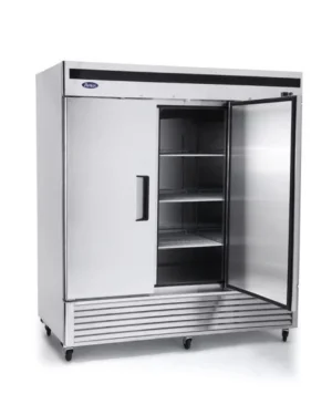 Atosa USA MBF8504 81″ Three Section Reach-In Freezer w/ 3 Solid Doors, Bottom Mount, 68 cu. ft.