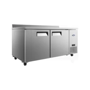 Atosa USA MGF67GR 67″ 2-Section Worktop Refrigerator w/ 2 Doors, 18.5 cu. ft.