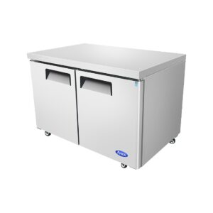 Atosa USA MGF8406GR 48″ 2-Section Undercounter Freezer w/ 2 Doors, 13.38 cu. ft.