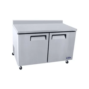 Atosa USA MGF8410GR 60″ 2-Section Worktop Refrigerator w/ 2 Doors, 17.2 cu. ft.