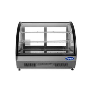 Atosa USA CRDC-46 35″ Full Service Countertop Refrigerated Display Case with Sliding Glass Door, 2 Shelves – 4.6 cu. ft.