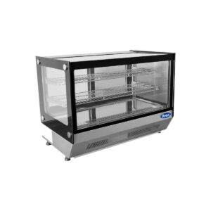 Atosa USA CRDS-56 35″ Full Service Countertop Refrigerated Display Case with Sliding Glass Door, 2 Shelves – 5.6 cu. ft.