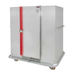 Carter-Hoffmann BB96 Heated Banquet Cart – (120) Plate Capacity, Stainless, 120v