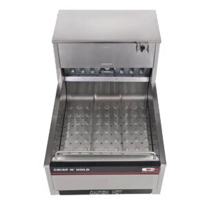 Carter-Hoffmann CNH18 18″ Crisp N Hold Fry Warmer Dump Station – Underburner, 120v