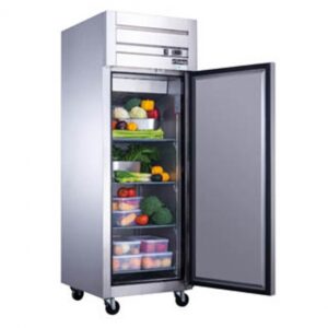 Dukers Appliance Co D28AR 28″ One Section Reach-In Refrigerator w/ Solid Full Door, Top Mount, Stainless Steel, 18 cu. ft.