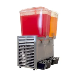 Donper USA D25 High Volume Chilled Beverage Machine, 2 Bowls each 4.75 gal