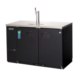 Everest EBD2-BB-24 57″ Back Bar & Direct Draw Keg Refrigerator Combo, 1 Keg