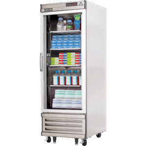 Everest Refrigeration EBGWR1-LAB 29″ Medical Refrigerator w/ 1 Glass Full Door, 23.0 cu. ft.