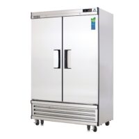 Everest EBSR2 49" Two Section Reach-In Refrigerator w/ 2 Solid Full Doors, Bottom Mount, Stainless Steel, 48 cu. ft.