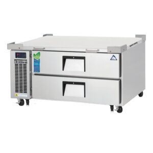 Everest ECB48D2 48″ 1- Section Refrigerated Chef Base w/ Heavy Duty 2 Drawers