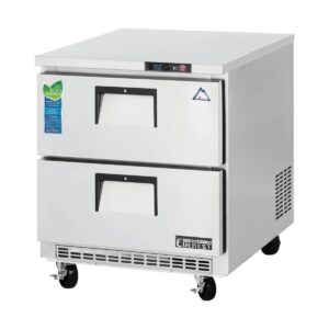 Everest ETBR1-D2 27″ One Section Undercounter Refrigerator w/ 2 Drawers, 7.5 cu. ft.