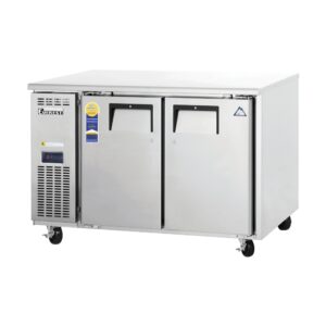Everest ETF2-24 47″ 2-Section Undercounter/Worktop Freezer w/ 2 Doors, 9 cu. ft.
