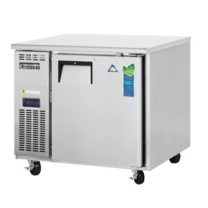 Everest ETR1 35″ One Section Undercounter Refrigerator w/ 1 Door, 9 cu. ft.