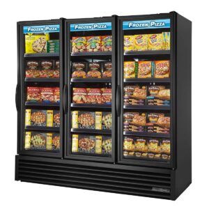 True FLM-81F~TSL01 80″ Three Glass Door Full Length Merchandiser Freezer in Freezer, 65 cu. ft.