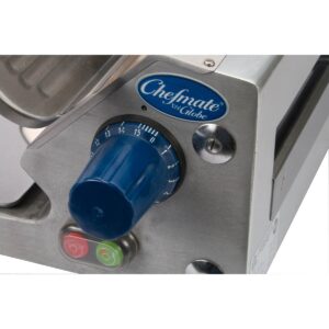 Globe GC512 Manual Meat & Cheese w/ 12″ Blade, Gear Driven, Aluminum, 1/3 hp