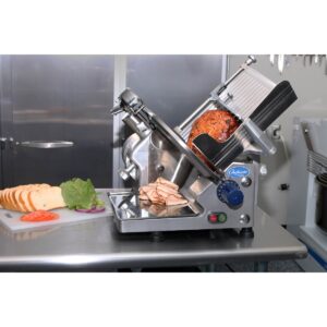 Globe GC512 Manual Meat & Cheese w/ 12″ Blade, Gear Driven, Aluminum, 1/3 hp